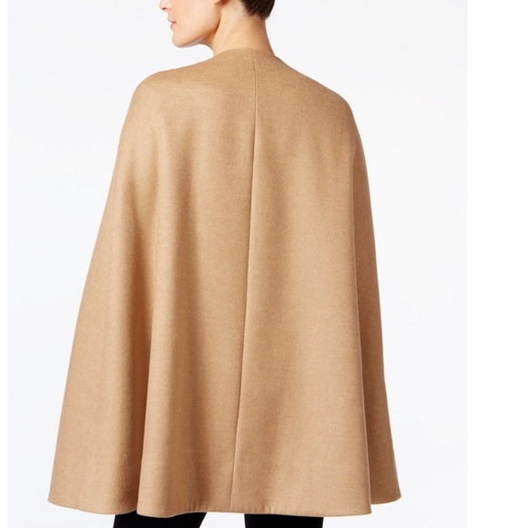 Alfani Hardware Cape Coat - Picture 2 of 2